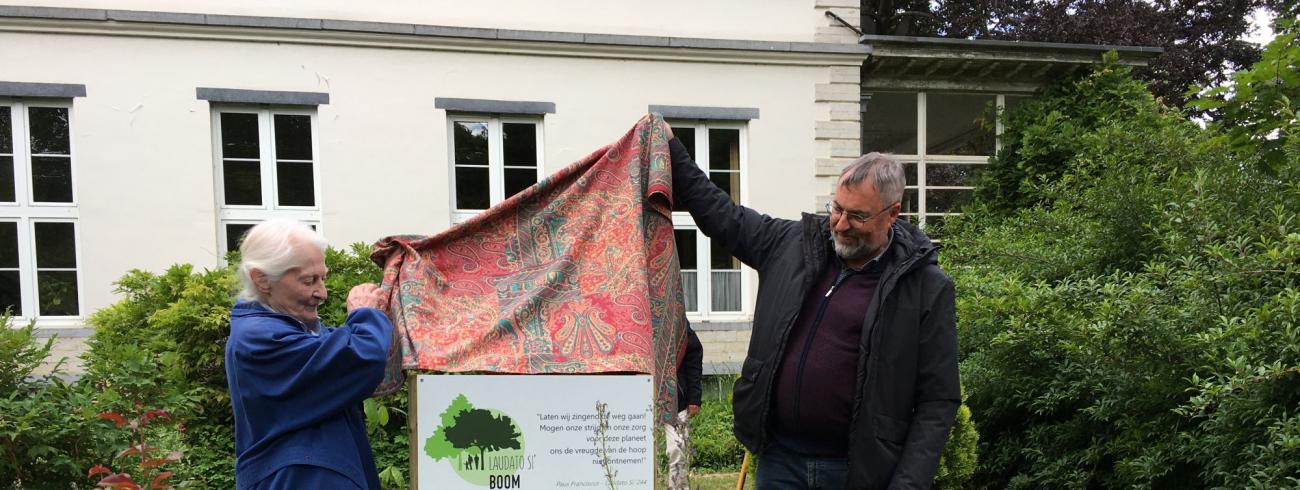 Ecokerk plant een Laudato Si-boom en lanceert campagne Knooppunten van Hoop © (NRV-SP)