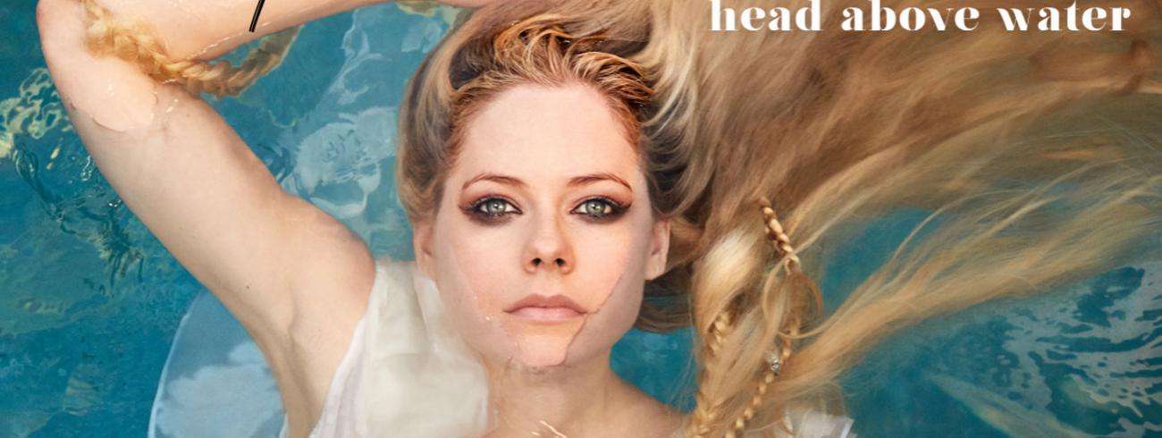 Cover single 'Head Above Water', een aanbiddingslied van Avril Lavigne. © Avril Lavigne