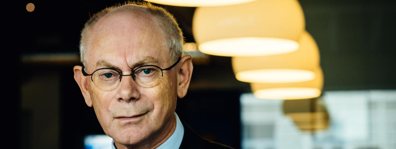 Gewezen voorzitter van de Europese Raad Herman Van Rompuy © Bart Dewaele