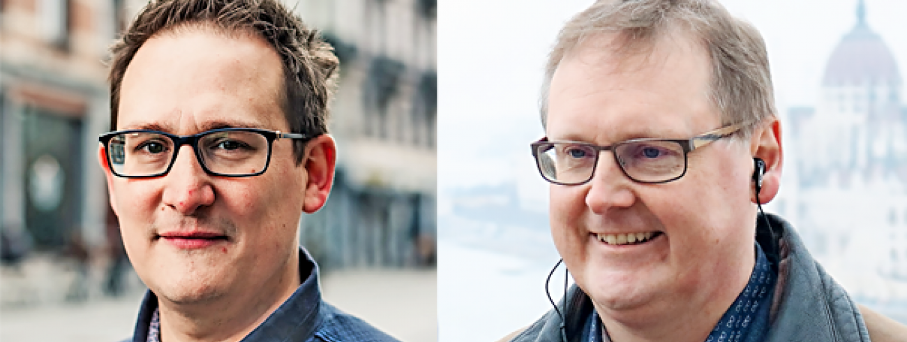 Pieter Stockmans en Stefan J. Bos. © rr