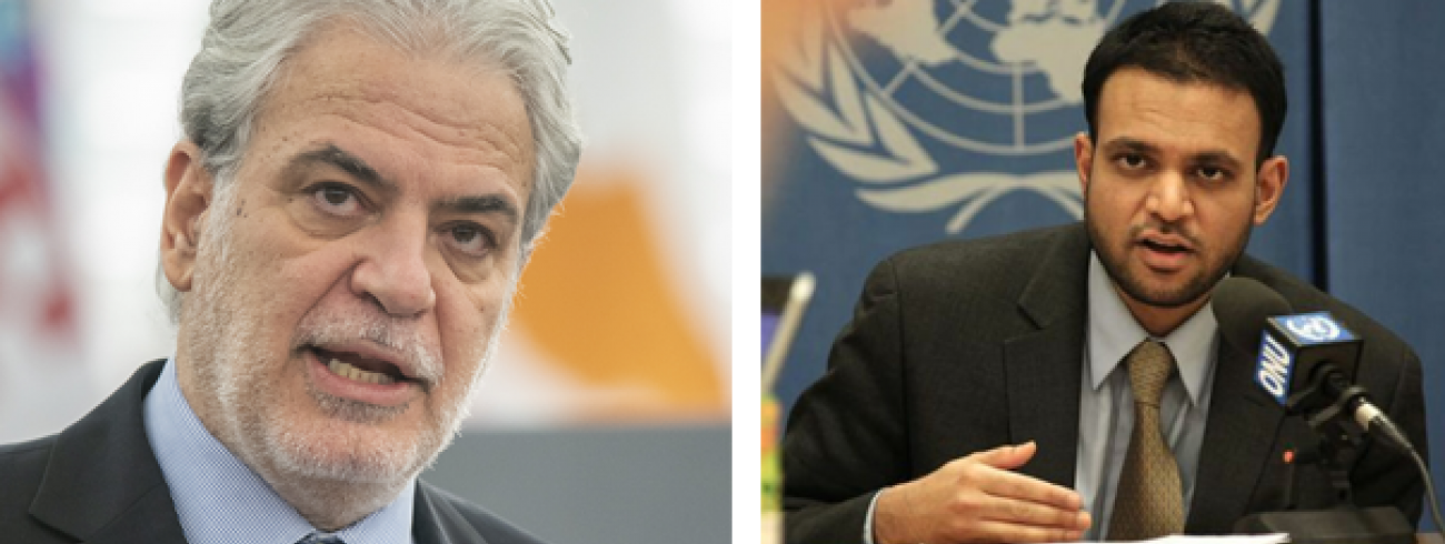 Christos Stylianides en Rashad Hussain. © RR