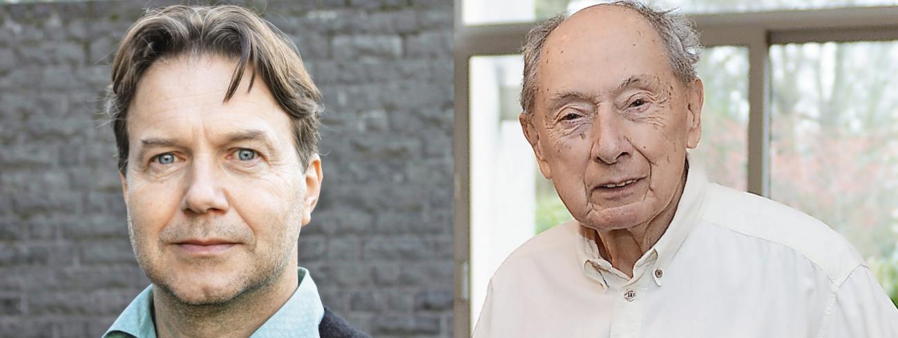 Dirk Holemans en Marc Van Montagu. © rr
