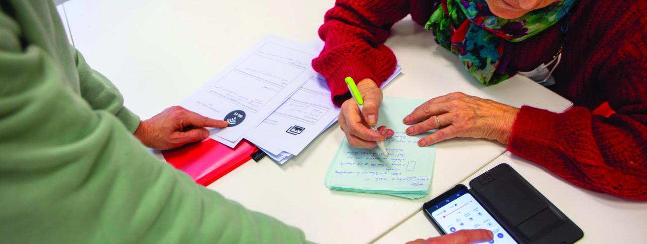 Met haar campagne brengt Welzijnszorg de impact van digitalisering op het leven van mensen in een armoedesituatie onder de aandacht © Layla Aerts