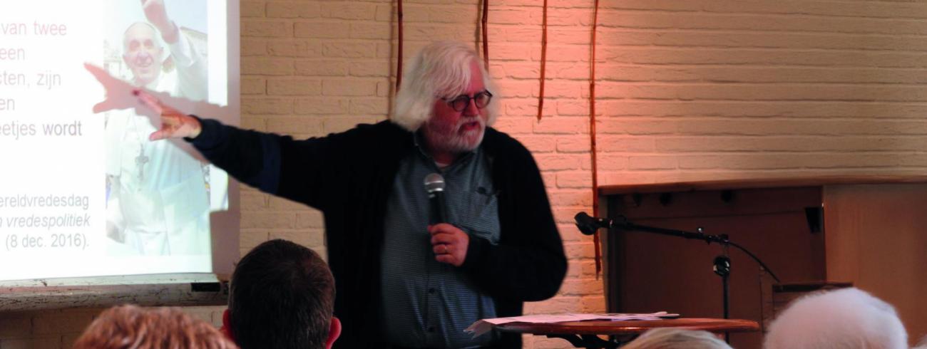 Erik Borgman was reeds eerder te gast in ons bisdom op een vicariale studiedag © Johan Govaerts