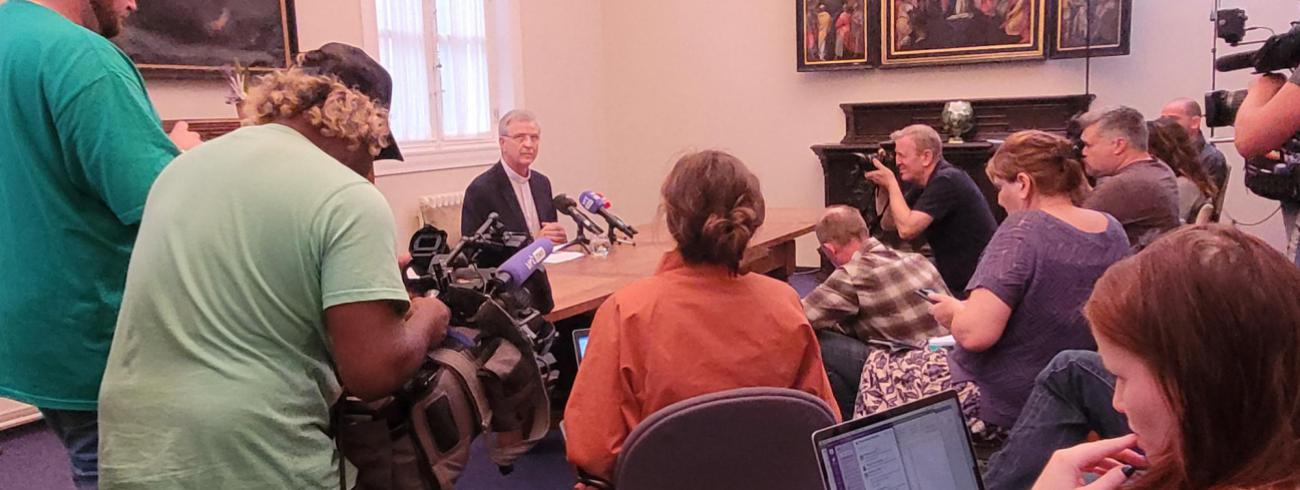 Persconferentie © Ilse Van Halst