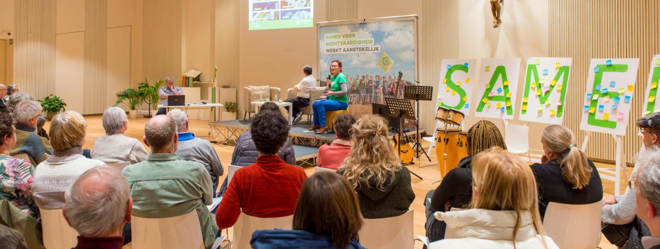 Startmoment Broederlijk Delen in de Clemenspoort © Peter Engelbert