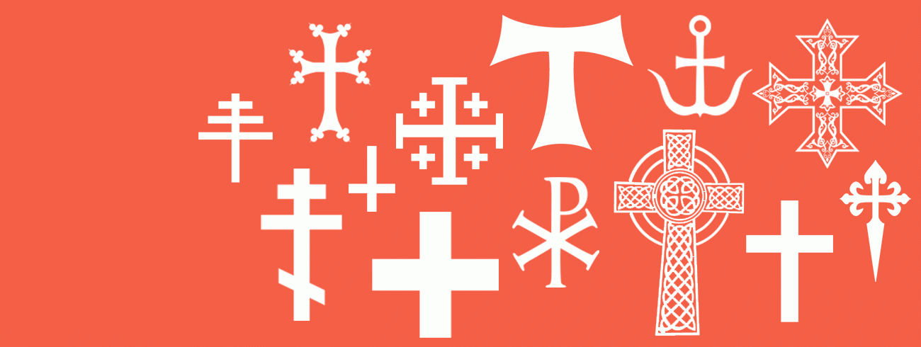 Herken jij deze 13 verschillende christelijke kruisen?  