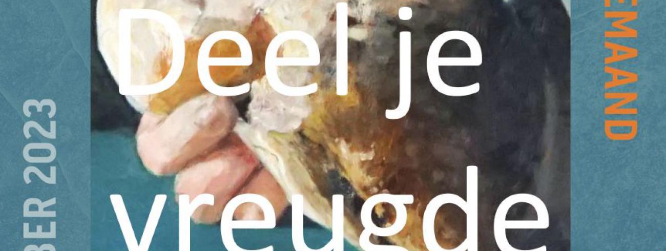 Deel je vreugde, het camapgnethema van Missio 2023 © Missio