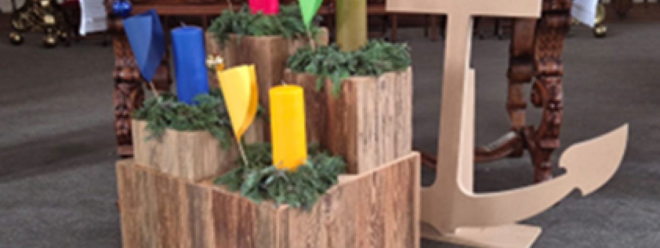 Adventskrans Jubeljaar 2025 © Patrick Derde