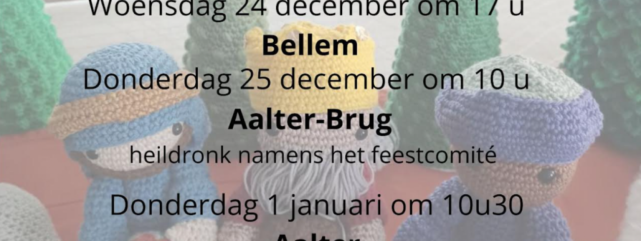 Advent 2025 in de Marta en Mariaparochie in het Jubeljaar 2025 © Welzijnszorg vzw