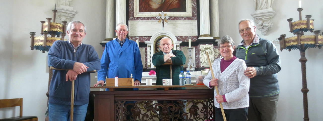 Van mei tot eind augustus eucharistieviering in de de Zandkapel. 