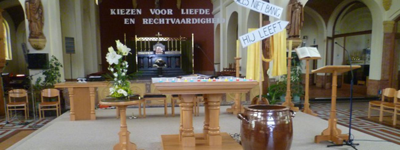Gezinsviering Rooierheide op  Paaszondag 2017 