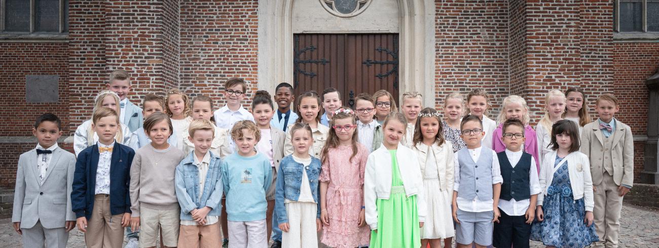 De eerstecommunicanten van Retie © Gert Daemen