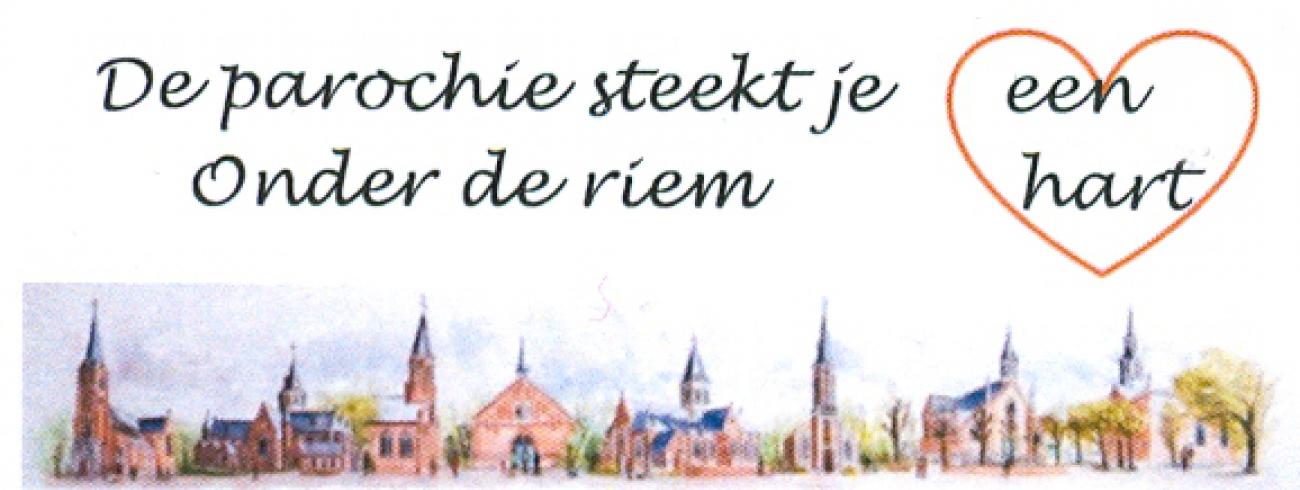 De parochie steekt je een hart onder de riem. © kerk in Sint-Gillis-Waas en Stekene