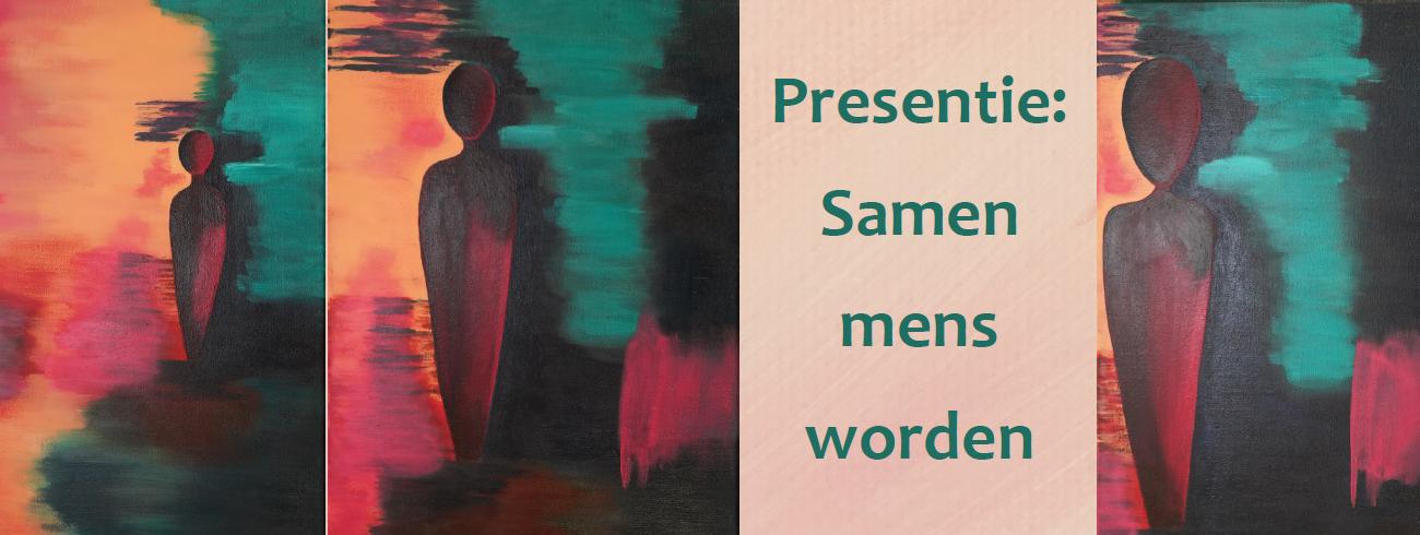 Trefdag in teken van Presentie. Men een nieuw boek van Attent © rb