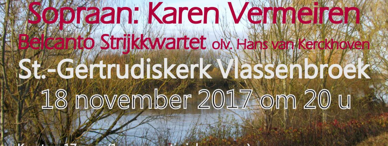 Concert op 18 november 2017 