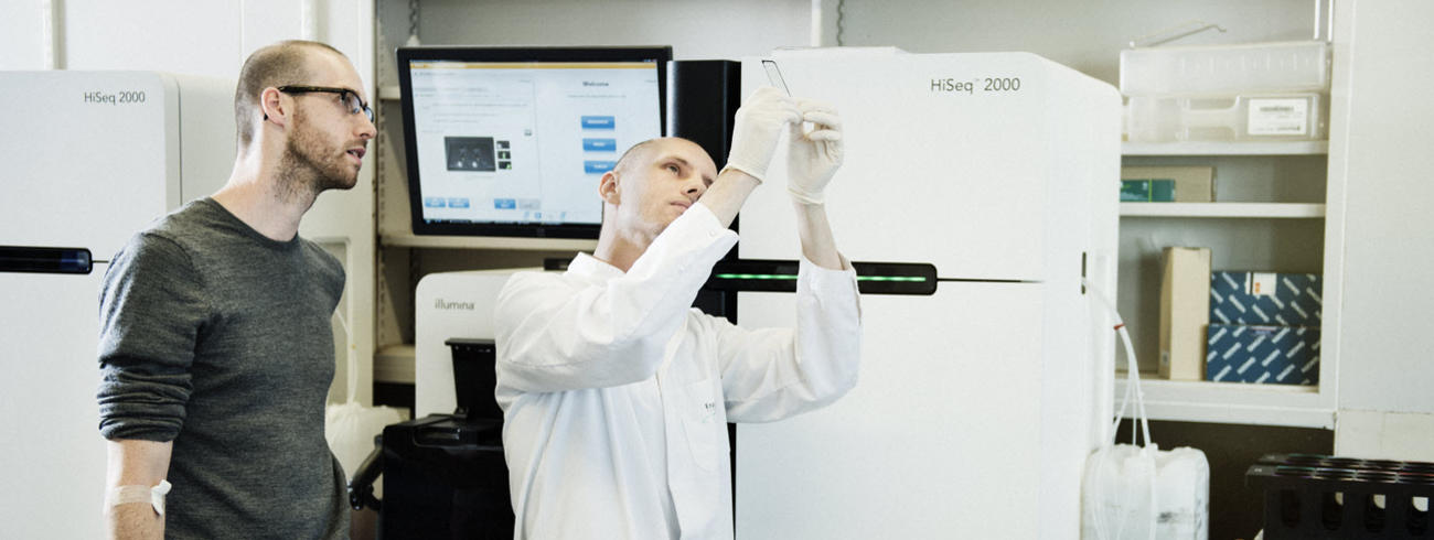 De ‘HiSeq DNA sequencer’ analyseert in 2 weken je hele DNA  © Jeroen van Loon