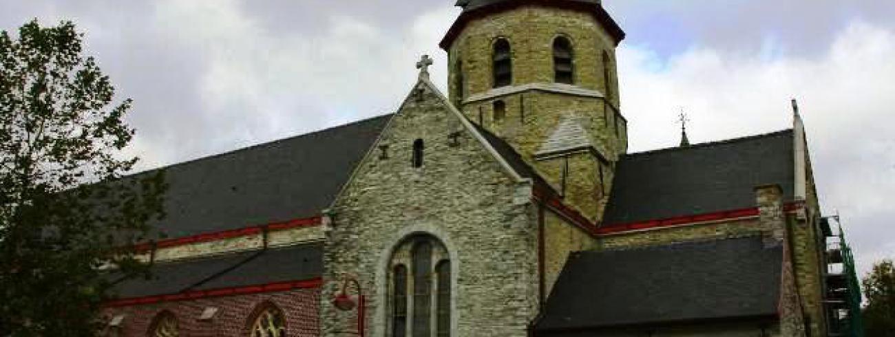 kerk Merendree © Rudi Dhoore Agentschap Onroerend Erfgoed