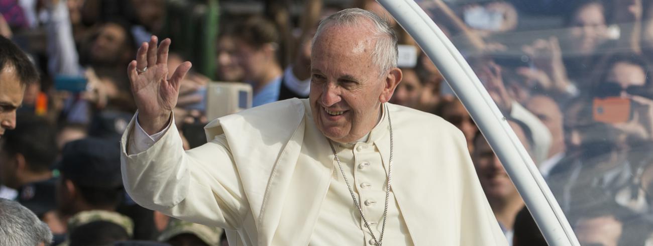 Paus Franciscus © Persdienst pausbezoek Mexico