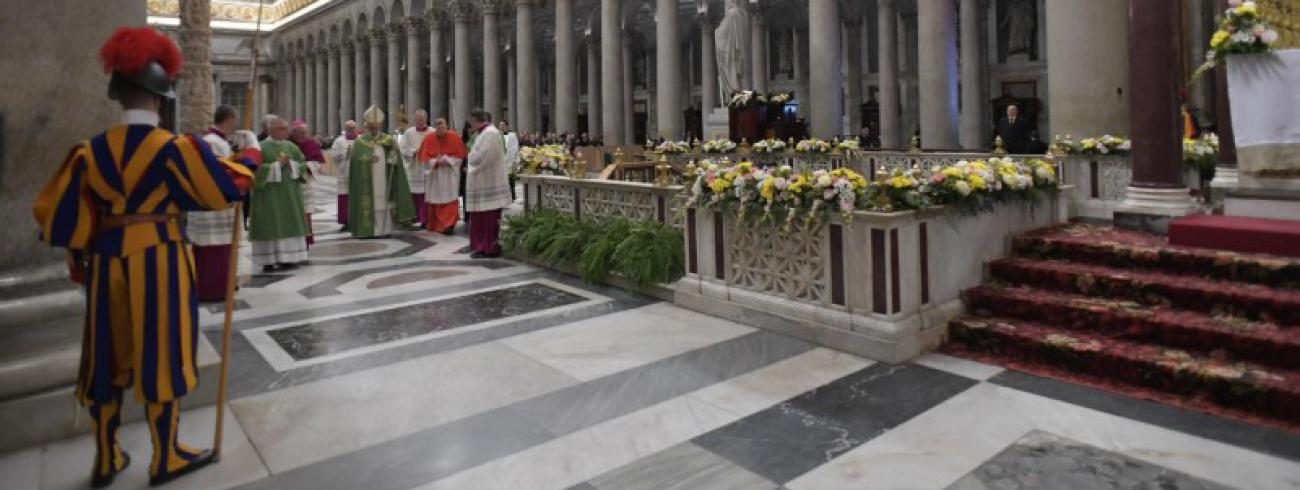 Start van de gebedsweek voor de eenheid in Rome © Vatican Media