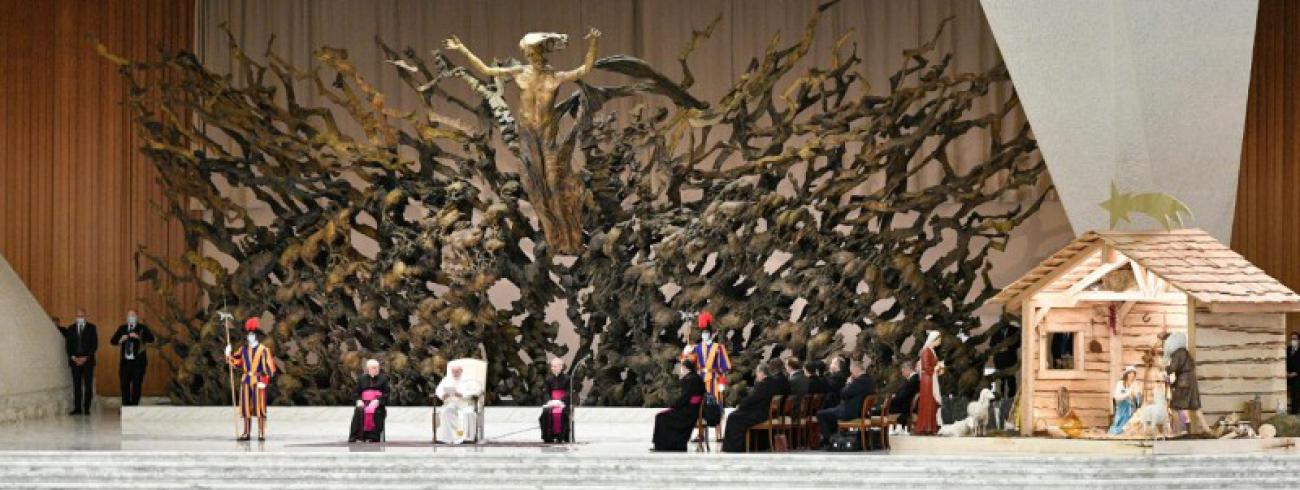 De audiëntie van vanmorgen © Vatican Media
