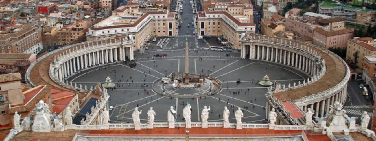 pelgrimeren naar Rome © Peter Engelbert