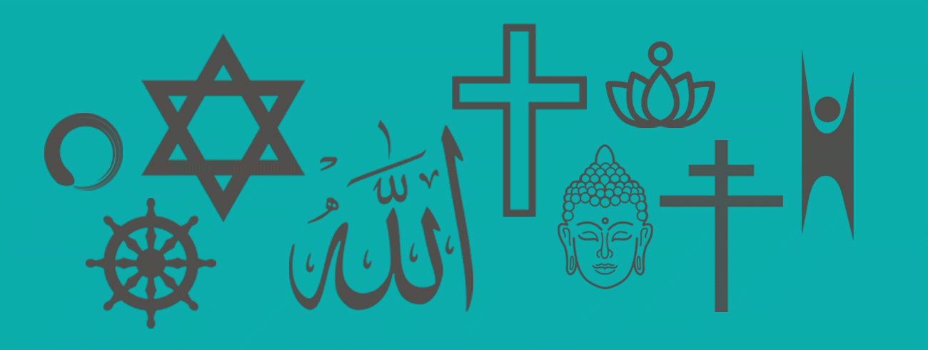 Websites van religies en levensbeschouwingen in Vlaanderen  © Iconen NounProject, CC