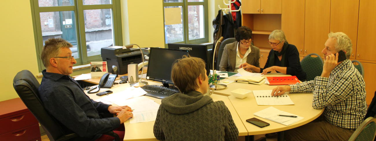 nieuw secretariaat parochie in Gent centrum 