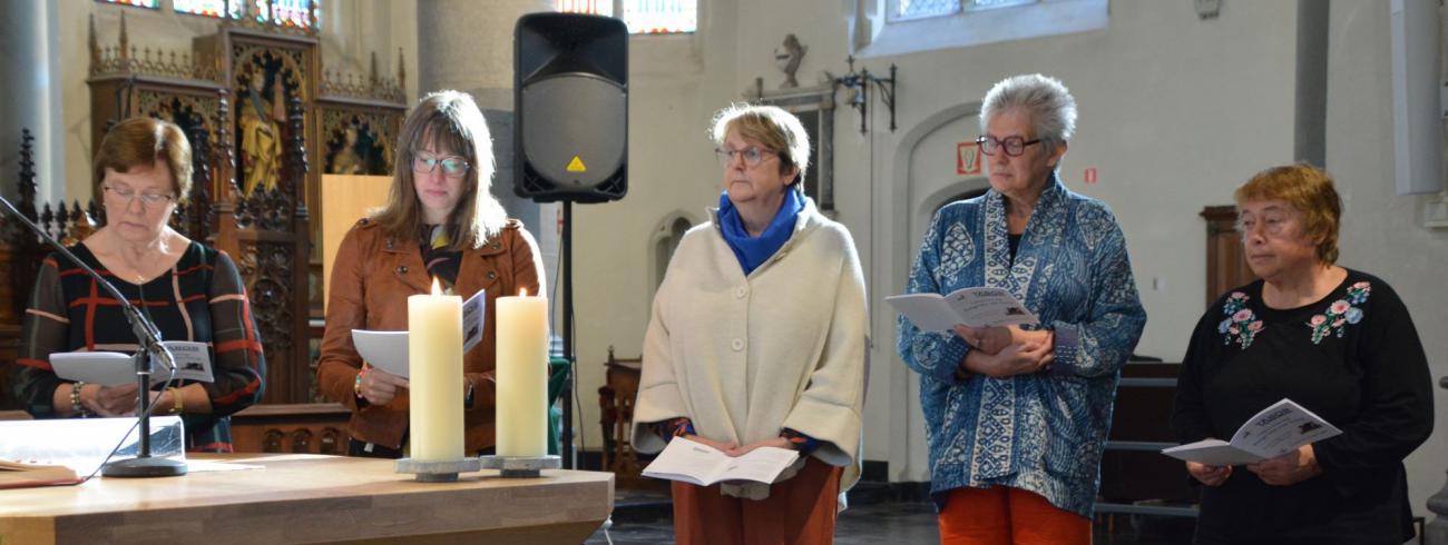 Het nieuw pastoraal team. 