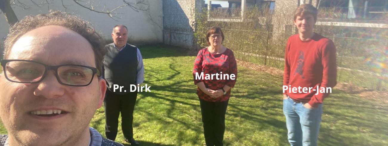 Het nieuwe team © Kerk in Zwevegem / Team