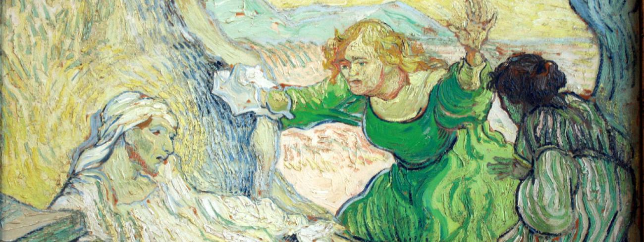 Opwekking van Lazarus, Van Gogh, 1890, Van Gogh Museum, Amsterdam 