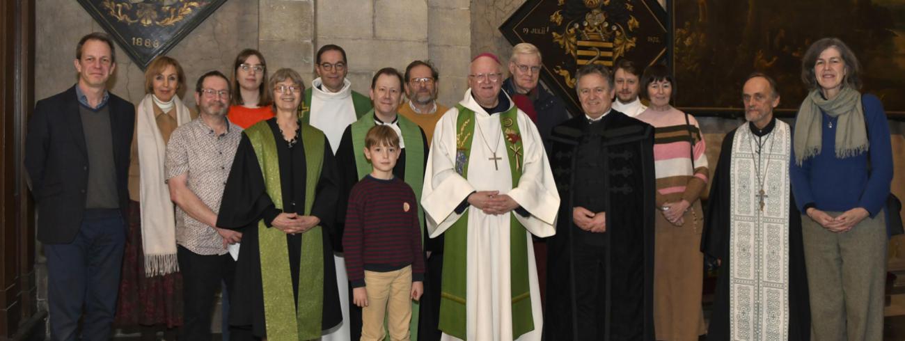 Oecumenische gebedsviering 22 januari 2023 © Bisdom Gent, foto: Maîtrise