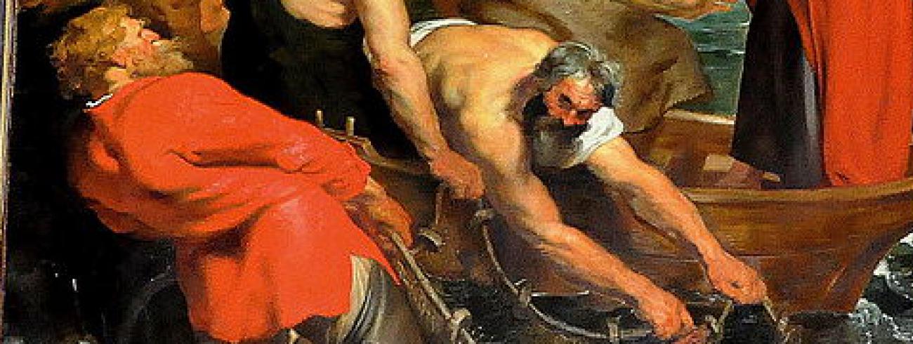 De wonderbare visvangst van Peter Paul Rubens © Wikipedia/Paul Hermans