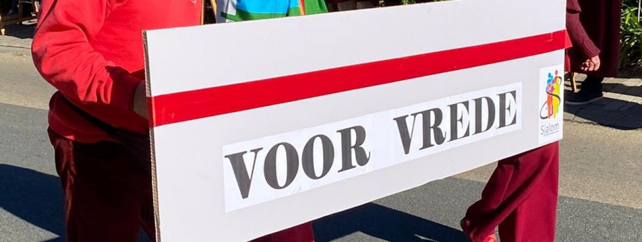 Voor vrede © Sjalom Boutersem