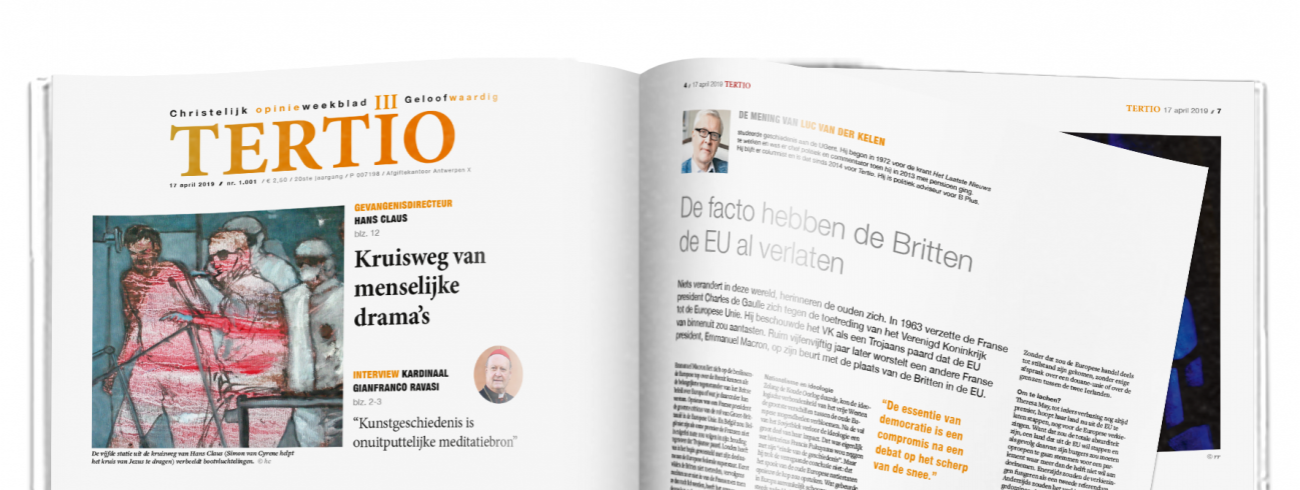 Tertio nr. 1.001 van 17 april 2019. © Tertio