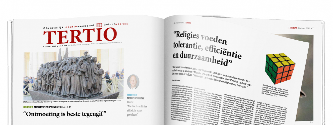 Cover Tertio nr. 1.039 van 8 januari 2020. © Tertio