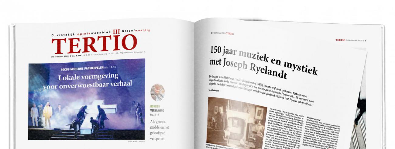 Cover Tertio nr. 1.046 van 26 februari 2020. © Tertio