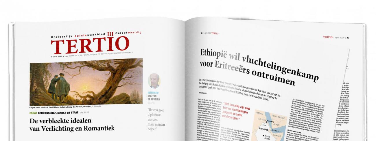Tertio nr. 1.051 van 1 april 2020. © Tertio