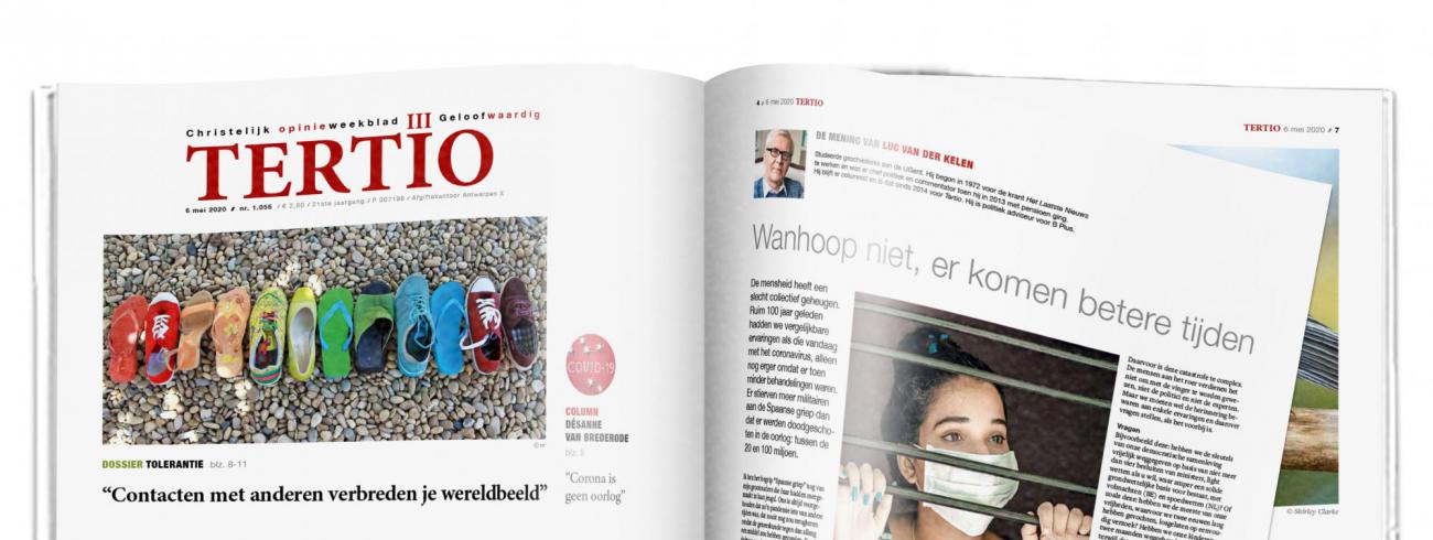 Tertio nr. 1.056 van 6 mei 2020. © Tertio