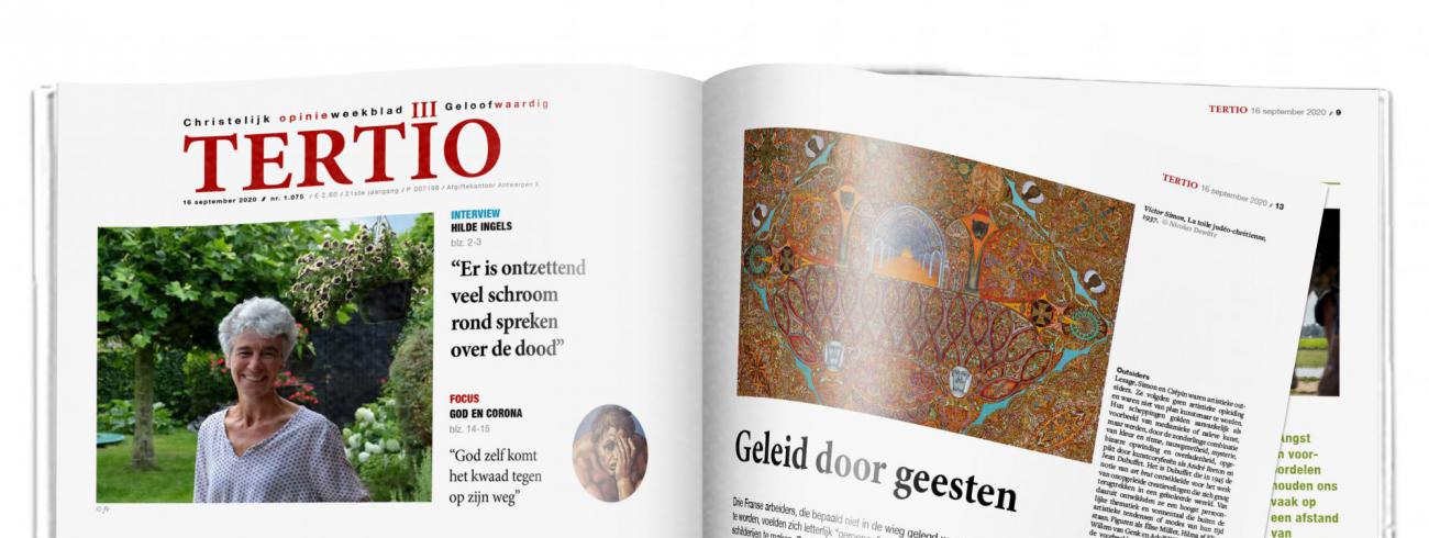Tertio nr. 1.075 van 16 september 2020. © Tertio