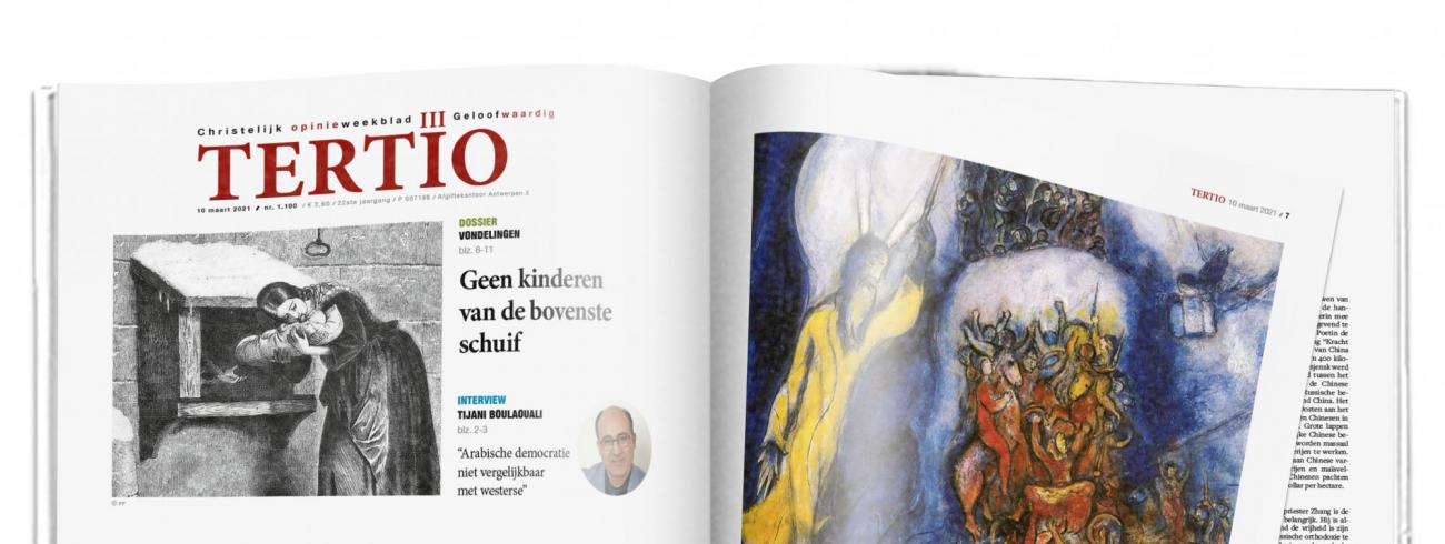 Cover Tertio nr. 1.100 van 10 maart 2021. © Tertio
