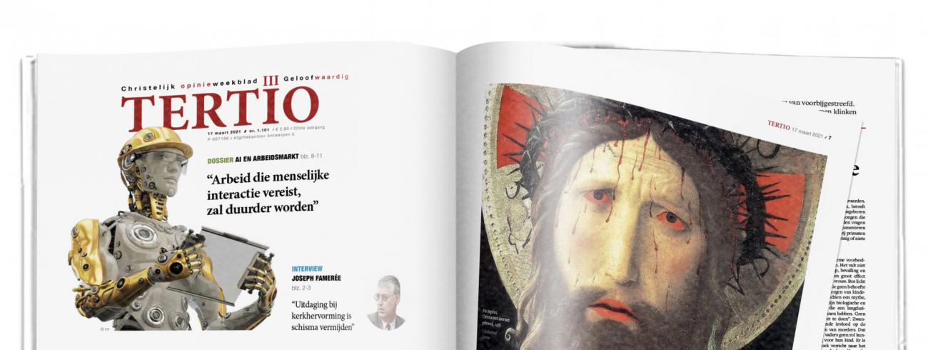 Cover Tertio nr. 1.101 van 17 maart 2021. © Tertio
