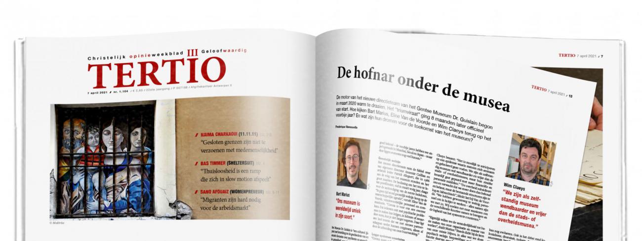 Cover Tertio nr. 1.104 van 7 april 2021. © Tertio