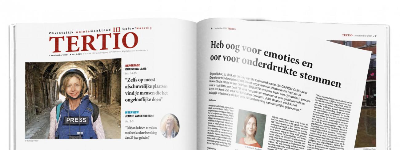Tertio nr. 1.125 van 1 september 2021. © Tertio