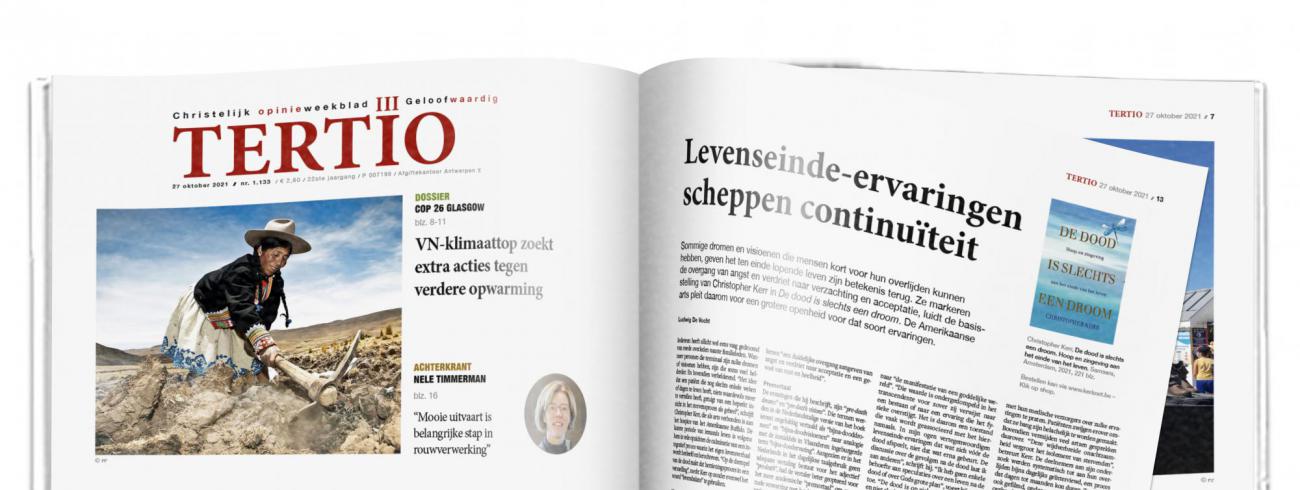 Cover Tertio nr. 1.133 van 27 oktober 2021. © Tertio
