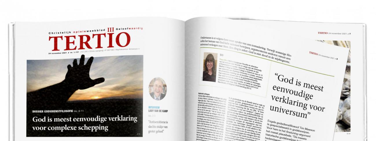 Cover Tertio nr. 1.137 van 24 november 2021. © Tertio
