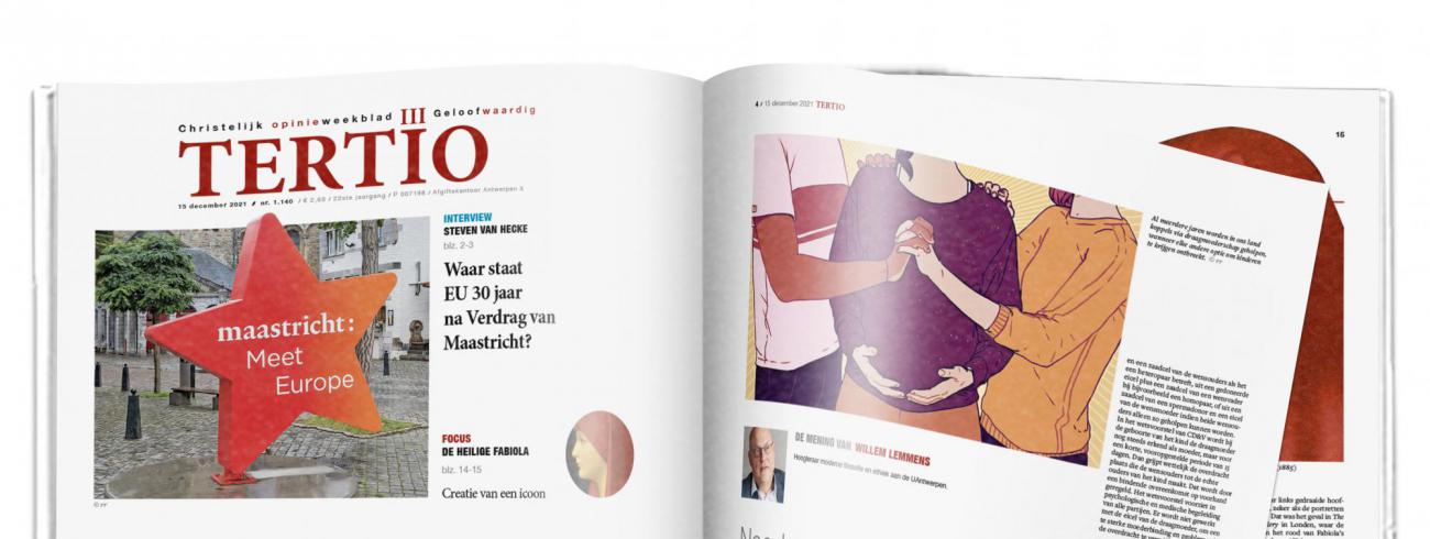 Cover Tertio nr. 1.140 van 15 december 2021. © Tertio