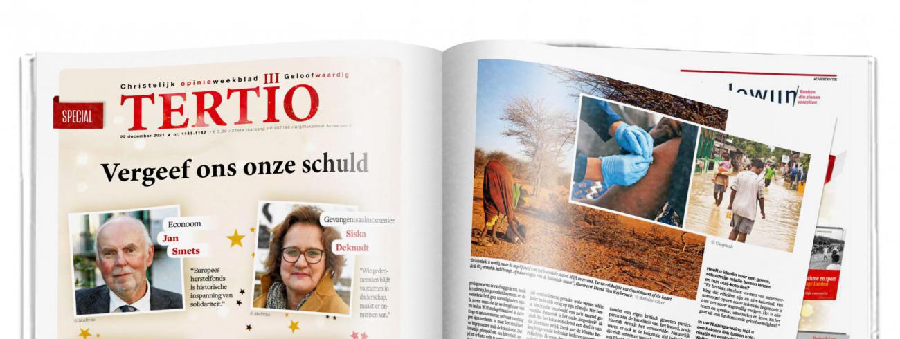 Cover Tertio nr. 1.141-1.142 van 22 december 2021. © Tertio
