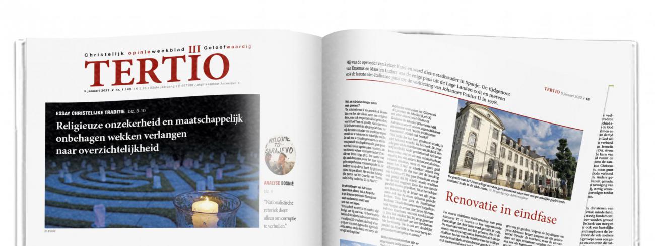 Cover Tertio nr. 1.143 van 5 januari 2022. © Tertio