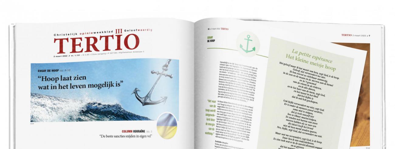 Cover Tertio nr. 1.151 van 2 maart 2022. © Tertio